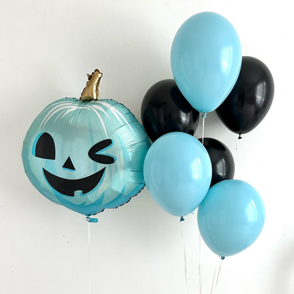 Halloween Party Decor | Halloween Birthday | October Birthday | Pumpkin Baby Shower | Haunted House Party | Blue Pumpkin Decorations