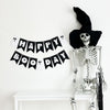 Happy Boo Day Card Stock Banner | Halloween Birthday Party Decorations
