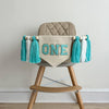 First Birthday Decorations | Baby First Birthday | High Chair Banner | 1st Birthday Party | Cake Smash Prop | One Banner
