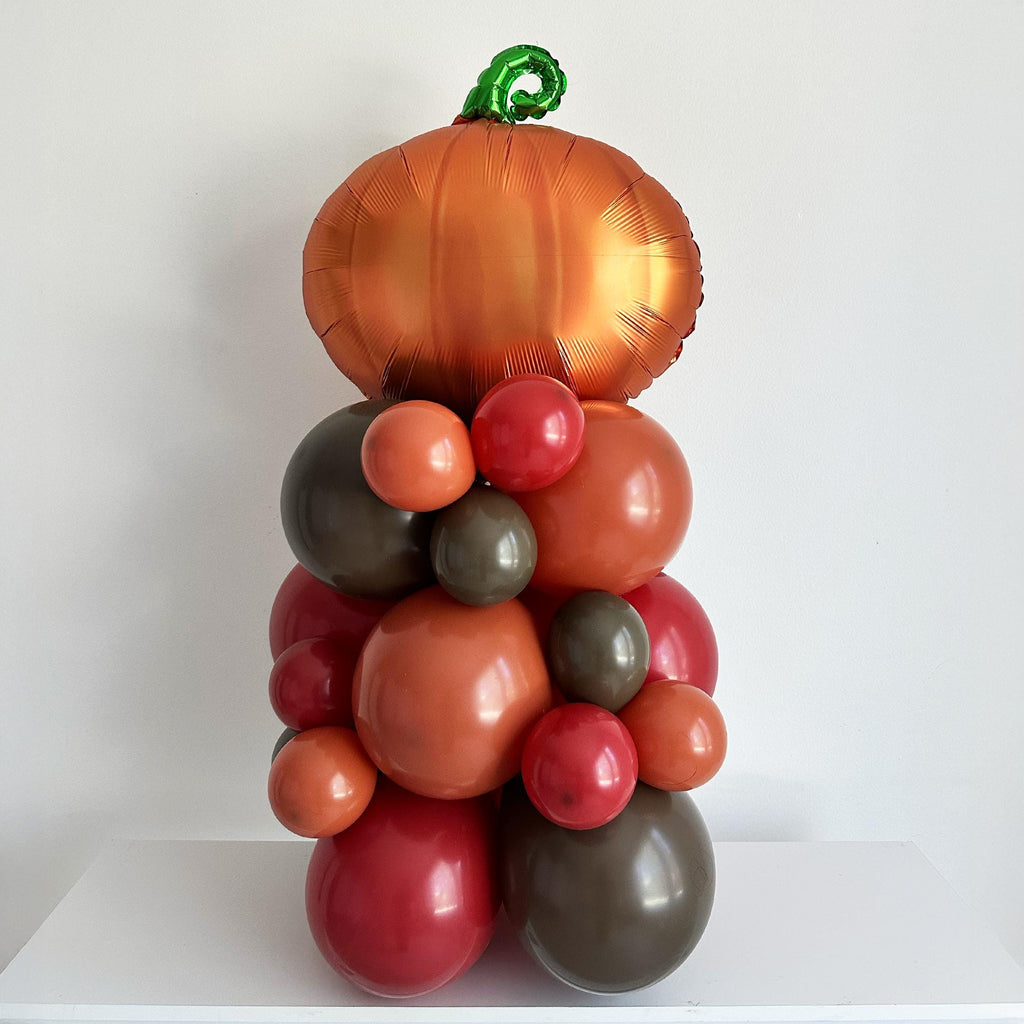 Fall Party Decorations | Fall Balloons | Little Pumpkin Baby Shower | Balloon Column | Pumpkin Balloons | Thanksgiving Balloon