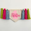 First Birthday Decorations | Custom Banner | Girl 1st Birthday | Personalized High Chair Banner | Cake Smash Prop | One Banner