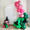 Pink and Green Balloon Garland | Witch Party Decorations | Girls Birthday Party