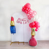 Spa Day Party for Girls | Personalized Party Banner | Nail Polish Lipstick Foil Balloons