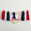 Baseball Rookie Year | 1st Birthday Decorations | Custom High Chair Banner | Baseball Party Decor | Cake Smash Prop