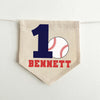 Baseball Rookie Year | 1st Birthday Decorations | Custom High Chair Banner | Baseball Party Decor | Cake Smash Prop