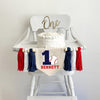 Baseball Rookie Year | 1st Birthday Decorations | Custom High Chair Banner | Baseball Party Decor | Cake Smash Prop