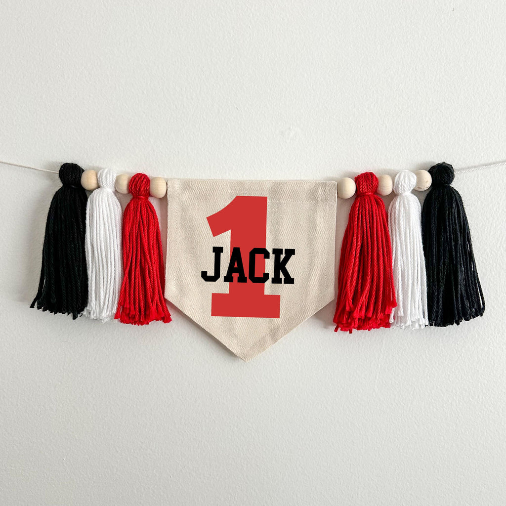 First Birthday Decorations | Custom 1st Birthday Decor | Boy 1st Birthday | High Chair Banner | One Banner | Cake Smash Prop