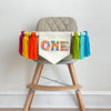 First Birthday Decorations, Pinata High Chair Banner, One Banner, Fiesta Party Decorations, Cinco de Mayo Birthday, Cake Smash Pennant