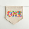 First Birthday Decorations, Pinata High Chair Banner, One Banner, Fiesta Party Decorations, Cinco de Mayo Birthday, Cake Smash Pennant