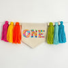 First Birthday Decorations, Pinata High Chair Banner, One Banner, Fiesta Party Decorations, Cinco de Mayo Birthday, Cake Smash Pennant