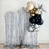 Black, Gold and Silver Balloon Arch | Balloon Garland Kit | Birthday, Graduation, New Years Eve Party Decorations | Happy New Year Decor