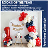 Rookie of the Year 1st Birthday | Baseball First Birthday Decorations | Baseball Balloon Arch