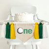 Golf 1st Birthday Party Decorations | Personalized Golf Banner | Sports First Birthday Party | Custom Hole in One High Chair Decoration
