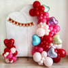 Valentine's Day Party | Valentine Birthday | Little Sweetheart | Baby Shower | Valentine's Day Heart Balloons | Red Balloons