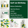 Golf Birthday | 1st Birthday Bundle | Hole in One Party | Highchair Banner | Boy Party Decor | Golf First Birthday | Mastered First Year