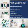 Golf Birthday | Golf First Birthday | Hole in One Party | Highchair Banner | Boy Party Decor | 1st Birthday Bundle | Mastered First Year