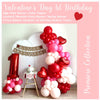 Valentine First Birthday | Sweetheart Party | 1st Birthday Bundle | Red Hearts Balloon Arch | Pink & Red Balloon Garland | Girl Party Decor