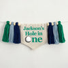 Golf 1st Birthday Party Decorations | Custom Hole in One High Chair Decoration | Sports First Birthday Party | Personalized Golf Banner