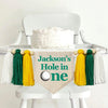 Golf 1st Birthday Party Decorations | Personalized Golf Banner | Sports First Birthday Party | Custom Hole in One High Chair Decoration