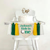 Golf 1st Birthday Party Decorations | Personalized Golf Banner | Sports First Birthday Party | Custom Hole in One High Chair Decoration