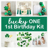 Lucky One First Birthday | St Patrick's Day Birthday | Boy First Birthday Kit | Shamrock Party Decorations | St Paddy's Day | Balloon Arch
