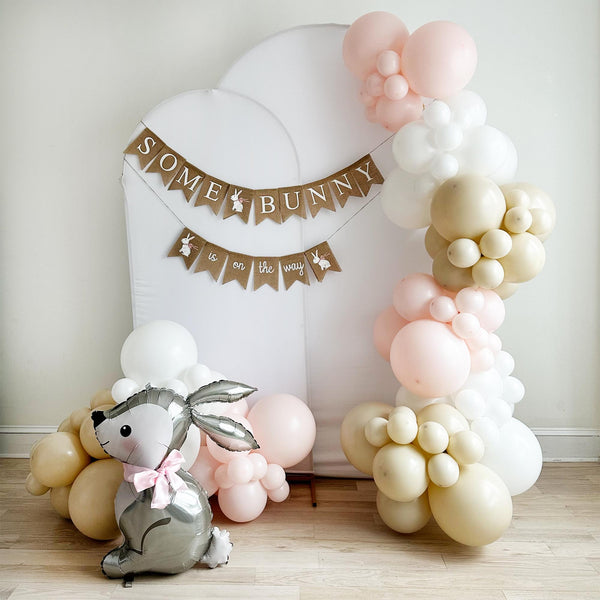 Bunny Baby Shower | Some Bunny Is On The Way Bundle | Easter Baby Announcement | Little Girl Baby Shower