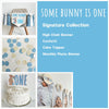 Some Bunny Is One First Birthday Bundle | Easter 1st Birthday Party Decorations | Boys Cake Smash Decor