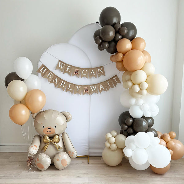 Bear Baby Shower | We Can Bearly Wait Shower | Teddy Bear Baby Announcement | Gender Neutral Baby Shower Bundle