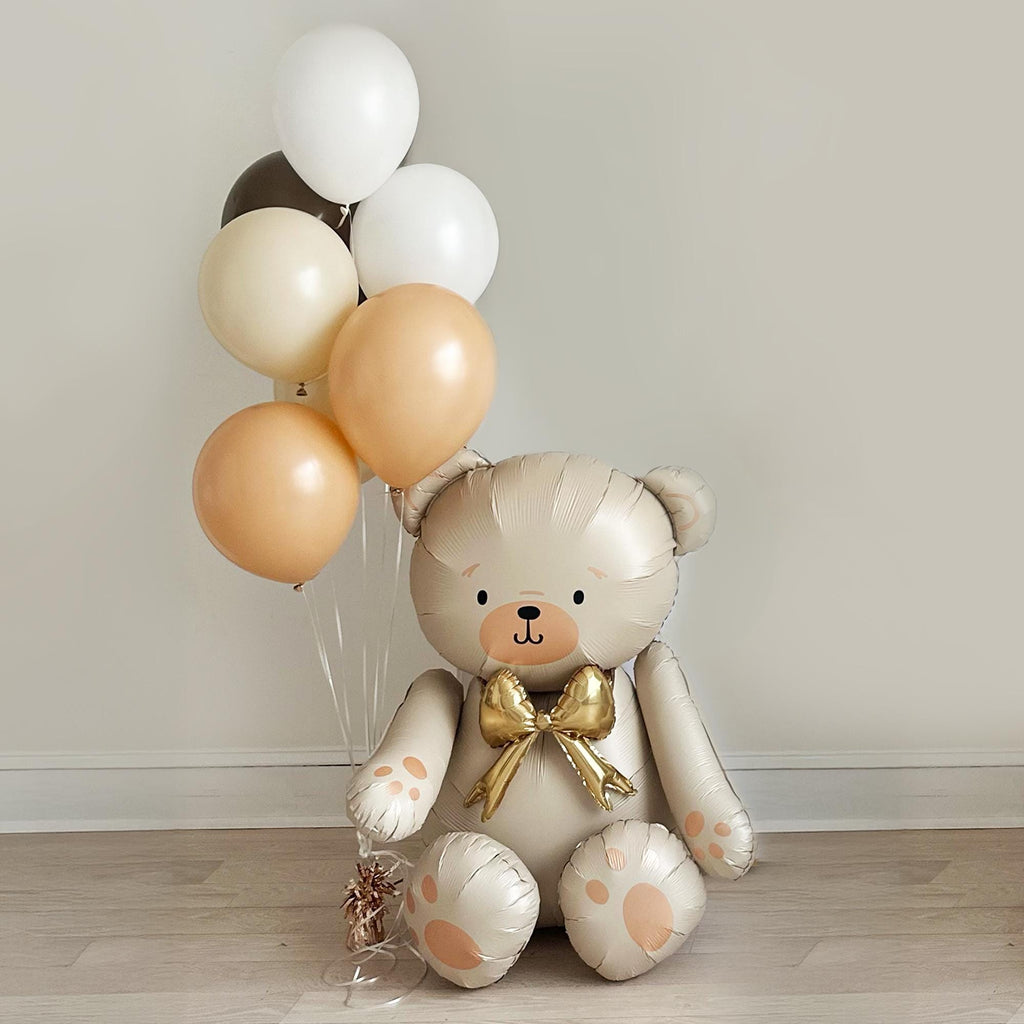 My Beary 1st Birthday Bundle | Teddy Bear Party Decorations | One Banner | First Birthday Party Decorations | Preppy Bear Balloon |
