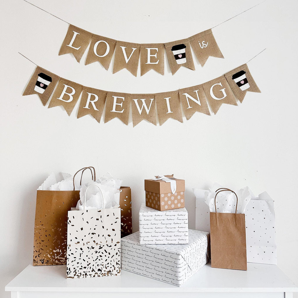 Love is Brewing | Bridal Shower Balloons | Coffee Bridal Shower Theme