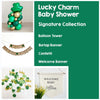 St Patrick's Day Baby Shower | Our Lucky Charm | | Baby Shower Decorations | Lucky One | Spring Baby Shower | It's A Boy
