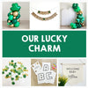 St Patrick's Day Baby Shower | Our Lucky Charm | | Baby Shower Decorations | Lucky One | Spring Baby Shower | It's A Boy