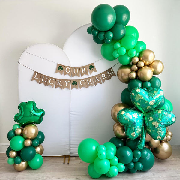 St Patrick's Day Baby Shower | Our Lucky Charm | | Baby Shower Decorations | Lucky One | Spring Baby Shower | It's A Boy