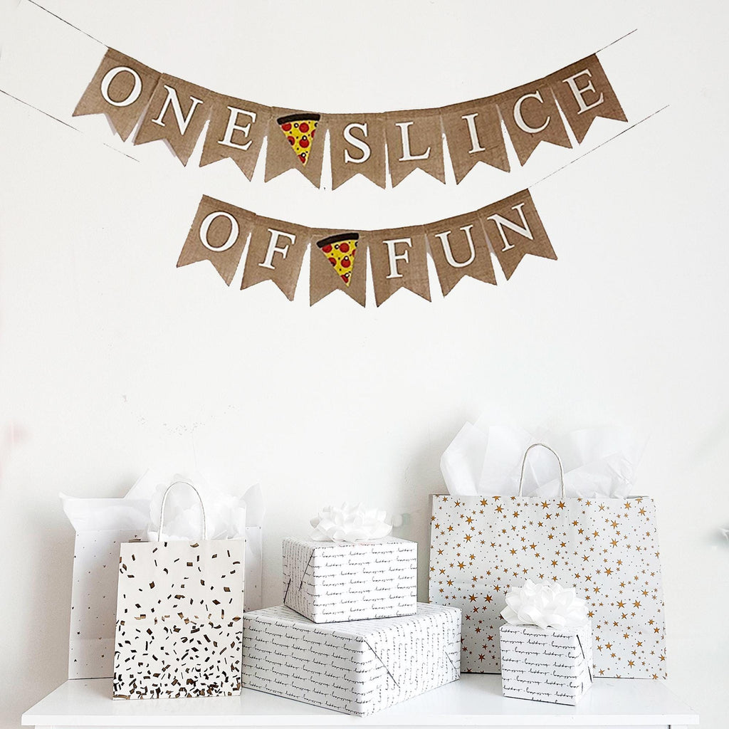 Pizza First Birthday Decor | Pizza 1st Birthday Party | Slice Of Fun | Italian First Birthday Party Theme | One Banner