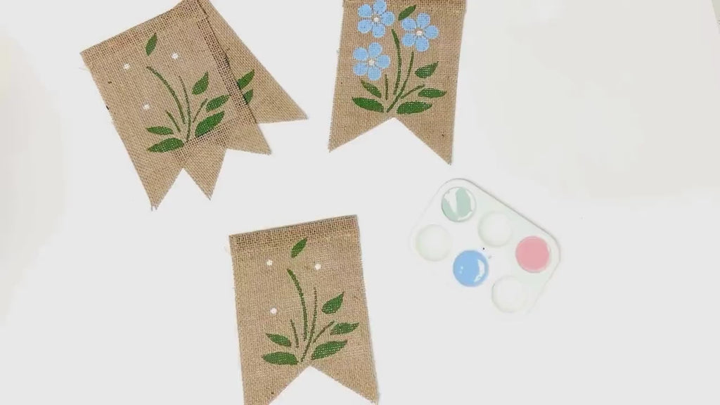 Gender Neutral Shower Decorations | Flower Baby Shower Banner | Personalized Baby Name Sign