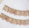 My Beary 1st Birthday Bundle | Teddy Bear Party Decorations | One Banner | First Birthday Party Decorations | Preppy Bear Balloon |