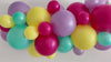 Bright Colored Balloon Garland, Balloon Party Kit, Summer Party Decorations, Bold Balloon Garland, Retro Party Decorations