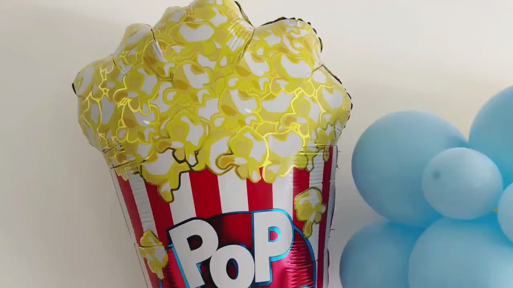 Movie Night Decor | Birthday Party | Carnival Party Theme | Fair Balloon Decor | Backyard Party Decor | Kids Birthday Party | Popcorn Party