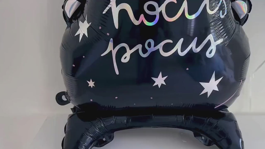 Witches Cauldron Balloon | Witch Party | Halloween Party Decorations | Hocus Pocus Sign | Halloween Balloon Bouquet | Spooky Season