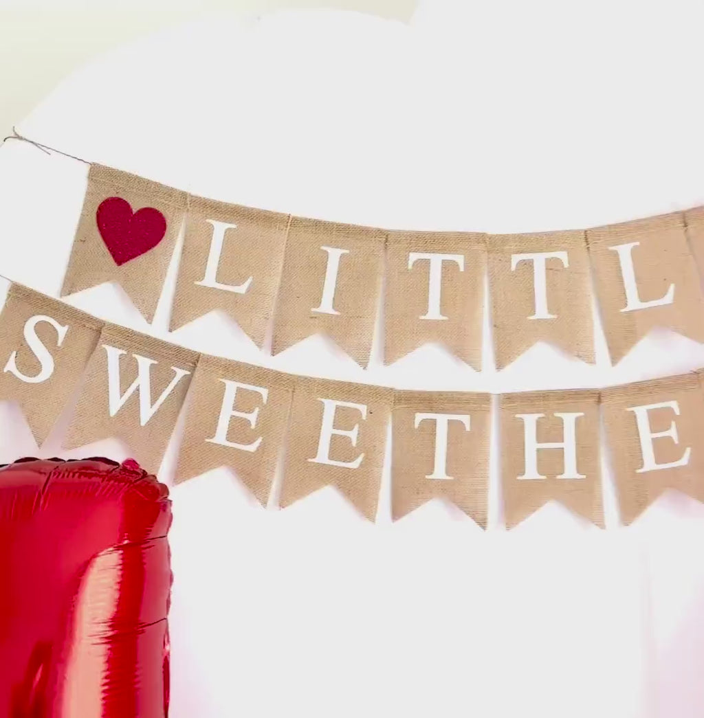 Valentine First Birthday | Sweetheart Party | 1st Birthday Bundle | Red Hearts Balloon Arch | Pink & Red Balloon Garland | Girl Party Decor