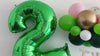 2nd Birthday Party Decorations, St. Patrick's Day Theme Party Kit, Shamrock Balloon, Two Lucky Banner, Pink & Green Balloon Garland, COL268