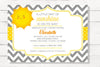 Digital Sunshine Baby Shower Invitation, You Are My Sunshine Baby Shower Invitation, Gender Neutral Baby Shower Invite, C002