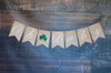 St. Patrick's Day Baby Shower Banner, Shamrock Gender Reveal Banner, Oh Baby Banner, St. Patrick's Day Baby Shower Decoration, B1072