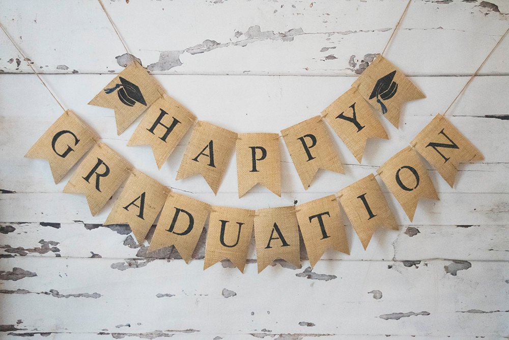 Class of 2019, Graduation Decorations, Happy Graduation Banner, Graduation Party Decor, B494