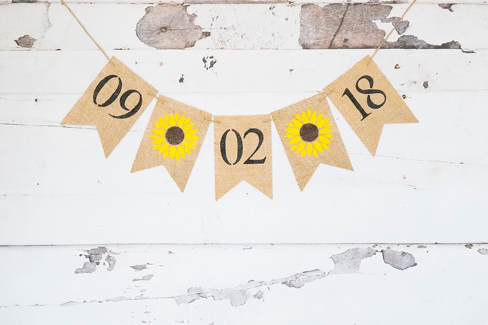sunflower-engagement-decor-save-the-date-banner-swanky-party-box