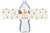 Woodland Birthday Water Bottle Labels, Fox Bottle Wrap, Birthday Waterproof Adhesive Stickers, WoodlandTheme Baby Shower, BL046