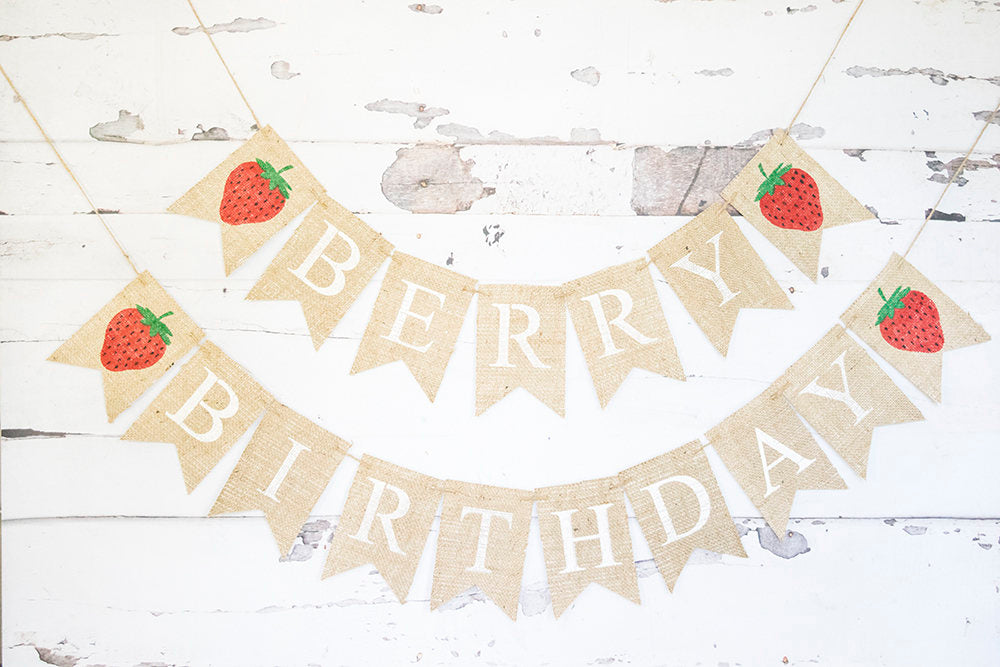 Strawberry Birthday Party, Berry Birthday Party, Strawbery Party Decor,  Summer Party Decorartion, Strawberry Themed Birthday Party , B736