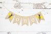 Bumble Bee First Birthday Collection | Happy Bee Party Decor with Balloons | Bumble Bee 1st Birthday Banner | COL007