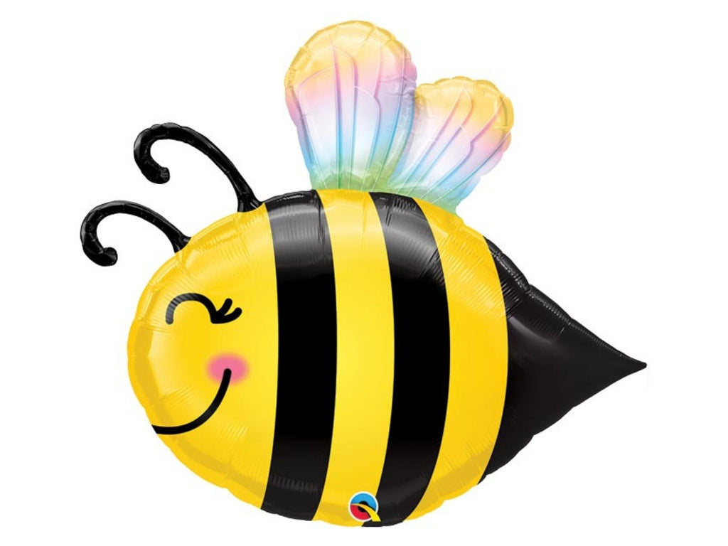 Sweet Bee Balloon 38" | Bumble Bee Party Balloons Decor | Sweet Bee Balloon | Bumble Bee Birthday Photo Prop | COL446