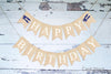Airplane Party Decor, Airplane Happy Birthday Banner, Plane Decoration, Vintage Airplane Sign